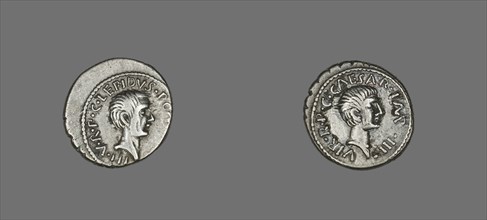 Denarius (Coin) Portraying Lepidus, 42 BCE.