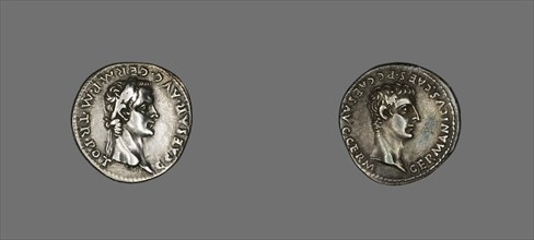 Denarius (Coin) Portraying Emperor Gaius (Caligula), 37-38.