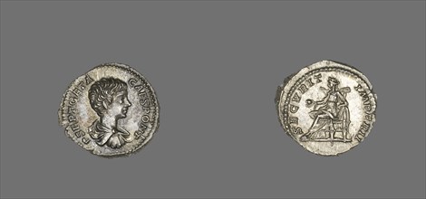 Denarius (Coin) Portraying Emperor Geta, 199-204.