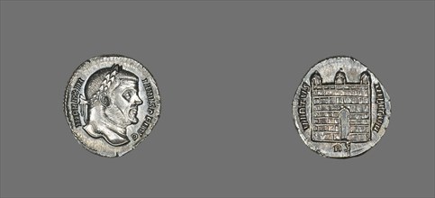 Denarius (Coin) Portraying Galerius Maximianus, 307-310.