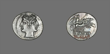Didrachm (Coin) Depicting the God Janus, 225-214 BCE.