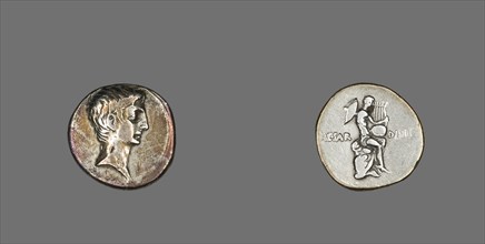 Denarius (Coin) Portraying Octavian, 32-29 BCE.