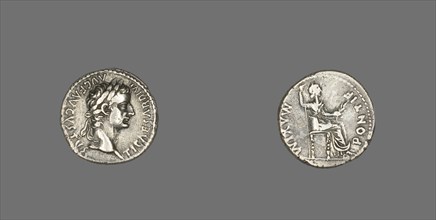 Denarius (Coin) Portraying Emperor Tiberius, 14-37.