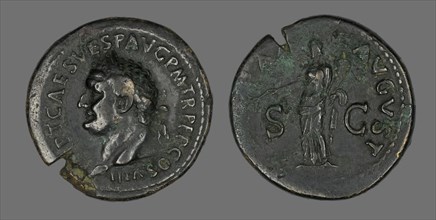 Coin Portraying Emperor Vespasian, 76.