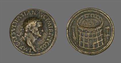 Coin Portraying Emperor Vespasian, 70.