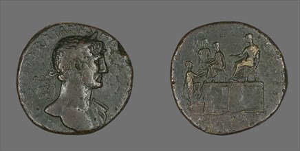 Coin Portraying Emperor Hadrian, 118.