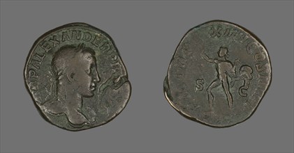 Coin Portraying Emperor Severus Alexander, 235.