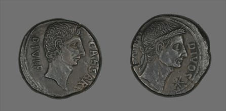 Coin Portraying Julius Caesar, about 38 BCE.