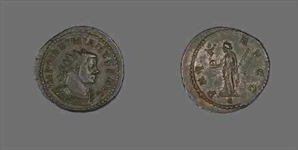 Coin Portraying Emperor Marcus Aurelius Valerius Maximianus (Maximian or Maximianus I), 286/305.