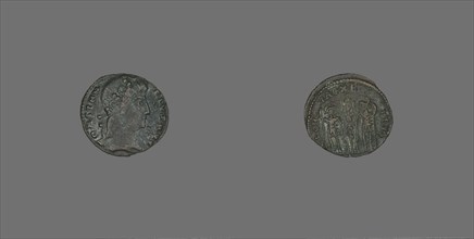 Coin Portraying Emperor Constantius II, 337-361.