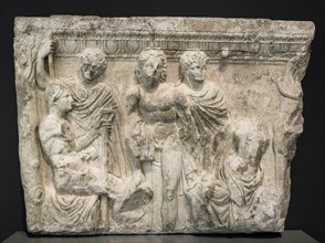 Side Panel of a Sarcophagus, First half of the 3rd century.