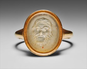 Finger Ring with Engraved Gemstone, 1st century.