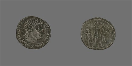 Coin Portraying Emperor Constantine I or Emperor Constantine II, 307-337.
