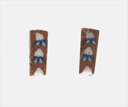 Fragments of Inlays Depicting Lotus Buds (?), 1st century BCE-1st century CE.