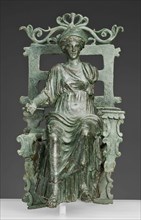 Statuette of an Enthroned Figure, 1st century.