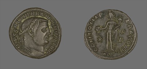 As (Coin) Portraying Emperor Galerius, 308-310.
