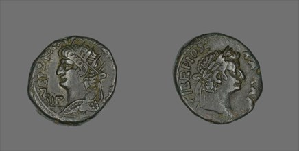 Tetradrachm (Coin) Portraying Emperor Nero, 66-67.