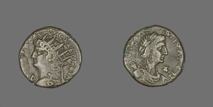 Tetradrachm (Coin) Portraying Emperor Nero, 67-68.