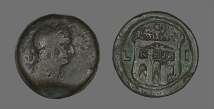 Coin Portraying Emperor Trajan, 98-117.