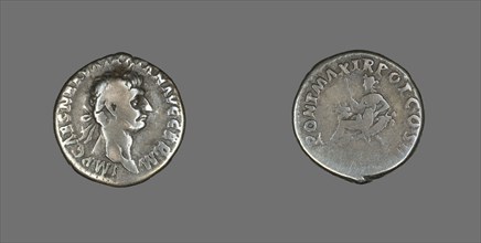 Denarius (Coin) Portraying Emperor Trajan, 98-99.