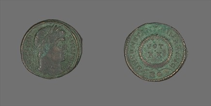 Coin Portraying Emperor Constantine I, AD 321.