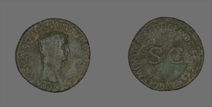 As (Coin) Portraying Germanicus, 50-54.