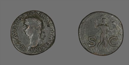 As (Coin) Portraying Emperor Claudius, 41-50.