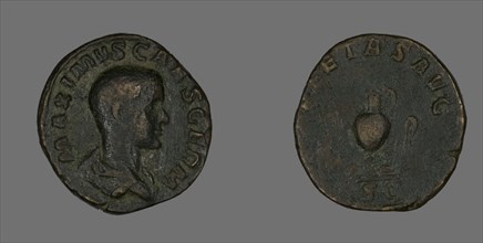 Sestertius (Coin) Portraying Emperor Maximus, 236-238.