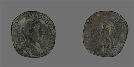 Sestertius (Coin) Portraying Emperor Gordianus, 240.