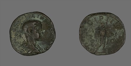 Sestertius (Coin) Portraying King Philip II, 244-246.