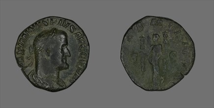 Sestertius (Coin) Portraying Emperor Maximinus, 236-238.