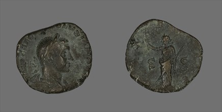Sestertius (Coin) Portraying Emperor Volusian, 251-253.