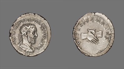Antoninianus (Coin) Portraying Emperor Pupienus, 238 (April-June), issued by Balbinus and Pupienus, coemperors.