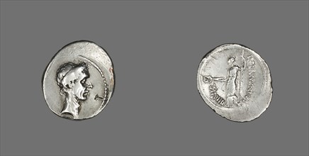 Denarius (Coin) Portraying Julius Caesar, 43 BCE.