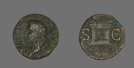 As (Coin) Portraying Emperor Augustus, 22-30.