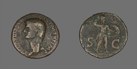 As (Coin) Portraying Emperor Claudius, 41-54.