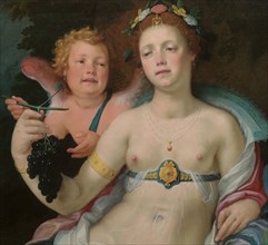 Venus, Cupid and Ceres, 1604. Venus and Cupid. Detail from a larger artwork.