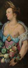 Venus, Cupid and Ceres, 1604. Ceres. Detail from a larger artwork.