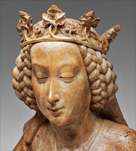 Reliquary Bust of Saint Margaret of Antioch, 1465/70. Detail from a larger artwork.
