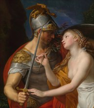 Allegory of Peace and War, 1776. Detail from a larger artwork.
