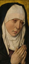 Mater Dolorosa (Sorrowing Virgin), 1480/1500. Detail from a larger artwork.