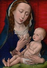 Virgin and Child, 1460/65. Detail from a larger artwork.