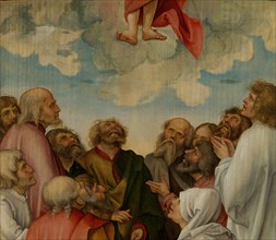 The Ascension of Christ, 1513. Detail from a larger artwork.