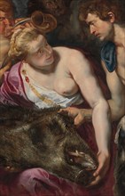 Atalanta and Meleager, ca. 1616. Detail from a larger artwork.