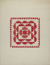 Patchwork Quilt, c. 1940.