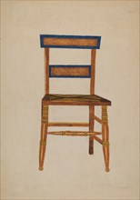 Empire Chair (American), c. 1940.
