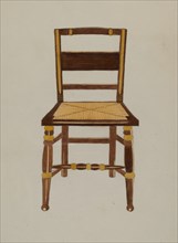 Chair, 1935/1942. (Similiar to Hitchcock chair image 15227).