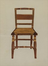 Side Chair, 1935/1942. (Similiar to Hitchcock chair image 15227).