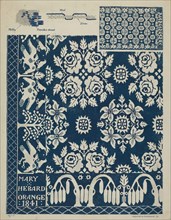 Handwoven Coverlet, 1936.