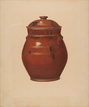Jar with Cover, c. 1939.